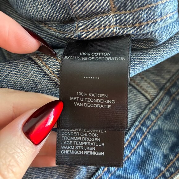 NWT Harley-Davidson Women's Bar & Shield Denim Jacket in Medium Indigo - Picture 11 of 12